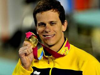 Cesar Cielo é uma das principais apostas de medalha de ouro para o Brasil nesta quinta. (Foto: Terra)