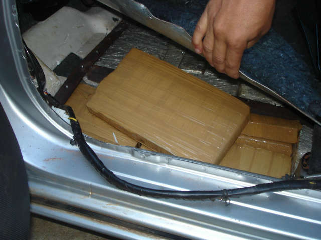  Mais de 100 kg de maconha s&atilde;o apreendidos na MS-295