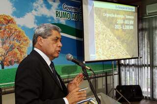 Governador André Puccinelli tem compromissos em Campo Grande e Coxim (foto: Rachid Waqued)