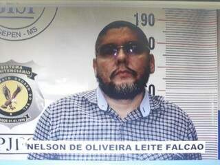 Preso com quase 900 quilos de cocaína, Nelson Falcão foi resgatado de hospital de Dourados na sexta (Foto: Arquivo)