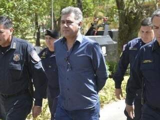 Jarvis Pavão, que seria extraditado na quinta-feira.
 (Foto: ABC Color).