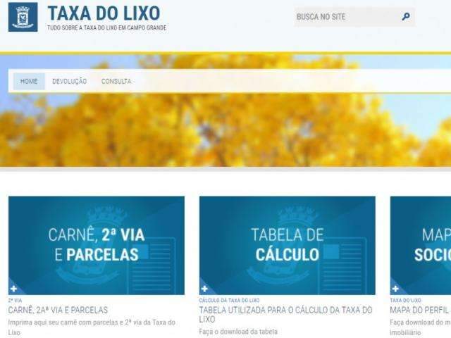 Saiba o que fazer se n&atilde;o recebeu o boleto para pagar a taxa do lixo