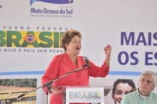 Presidente fala de projetos previstos para MS (Foto: João Garrigó)