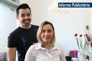 Daliton e Lígia apostam em novas tonalidades de loiro para agradar clientes que buscam inovação (Foto: Fernando Antunes)