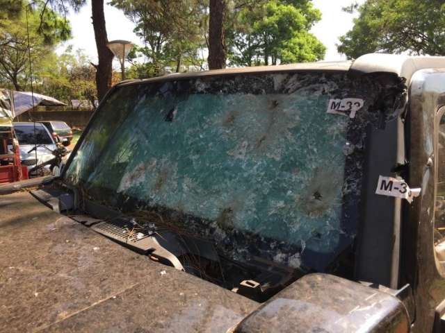 Suspeitos invadem oficina e tentam incendiar blindado em que Rafaat foi morto 