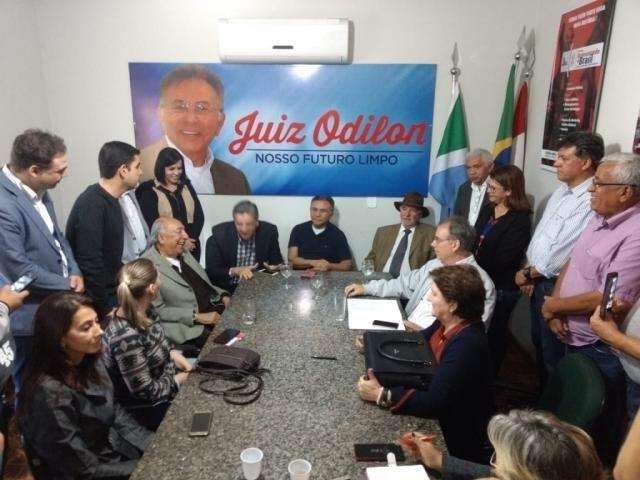 Com pressa por campanha, Odilon &eacute; o primeiro a registrar candidatura