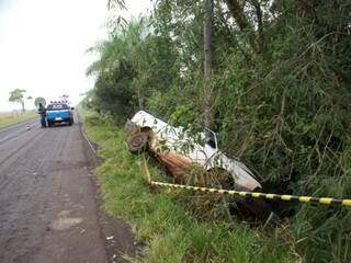 Vítima teria dormido ao volante (Foto: Renato Vessani, do Fátima Informa)