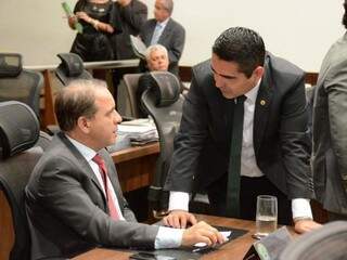 Deputados eleitos Carlos Alberto David (PSL) e Herculano Borges (SD) fazem parte do grupo (Foto: Victor Chileno/ALMS)