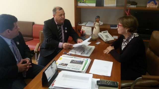 Prefeito faz maratona em Bras&iacute;lia para cobrar libera&ccedil;&atilde;o de R$ 5 milh&otilde;es