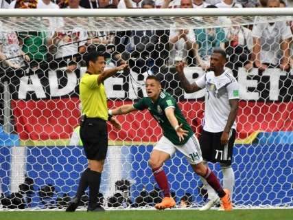 México surpreende e derrota Alemanha na estreia do grupo F por 1 a 0