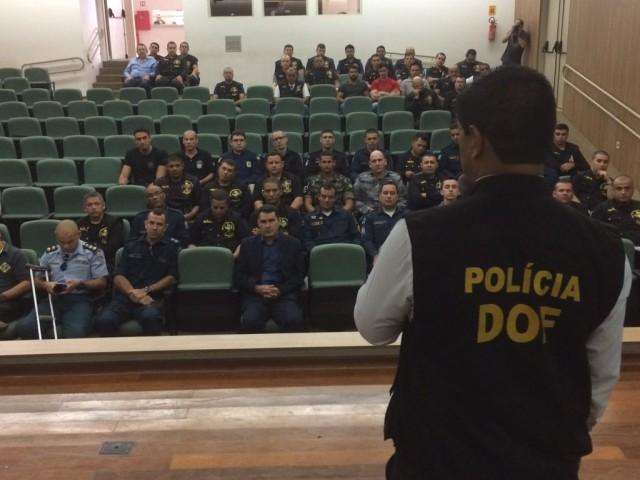 DOF realiza curso de especializa&ccedil;&atilde;o em policiamento de frontreira