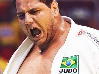 Campo-grandense Rafael Silva, o Baby, conquistou o bronze na categoria peso-pesado (Foto: Reprodução/ Facebook)