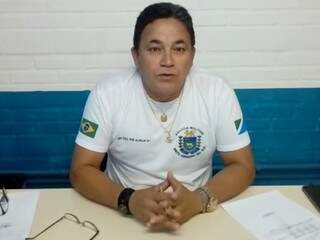 Tenente-coronel Ajala: &quot;nem vi o jogo por causa da chegada do Bolsonaro&quot; (Foto: Marcus Moura/Arquivo)