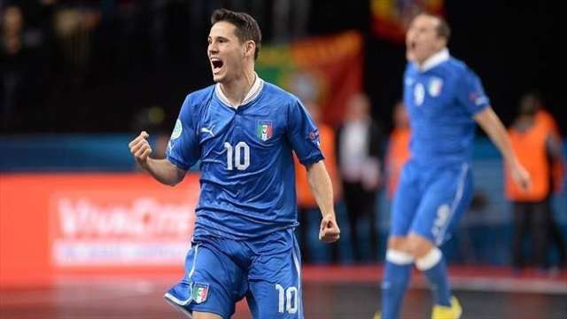 Sele&ccedil;&atilde;o italiana &eacute; fator determinante e douradense retorna ao futsal europeu