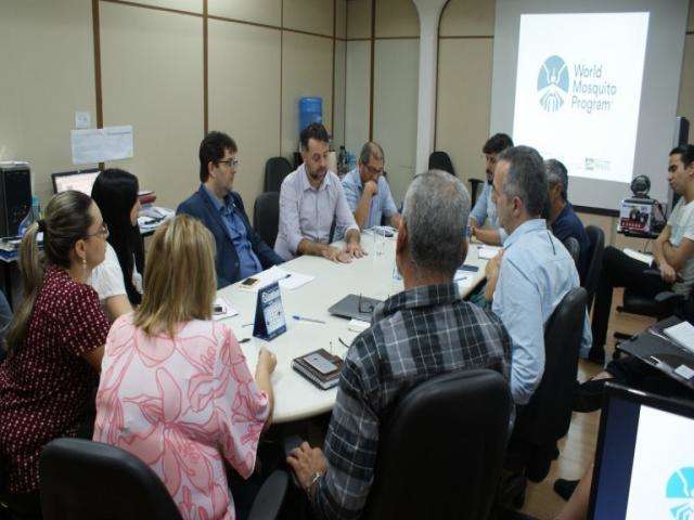 Ap&oacute;s an&uacute;ncio, reuni&atilde;o tra&ccedil;a estrat&eacute;gias para libera&ccedil;&atilde;o de mosquito modificado