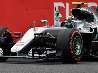 Rosberg comemora a vitória. (Foto: Sutton Images / Formula1.com)
