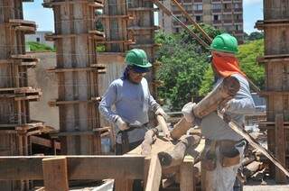 Construção Civil começa a reagir e apresentar saldo de emprego. (Foto: Fiems)