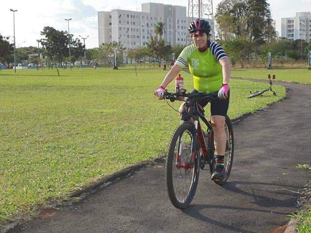 Com estrutura quase pronta, ciclistas fazem treino de reconhecimento no S&oacute;ter