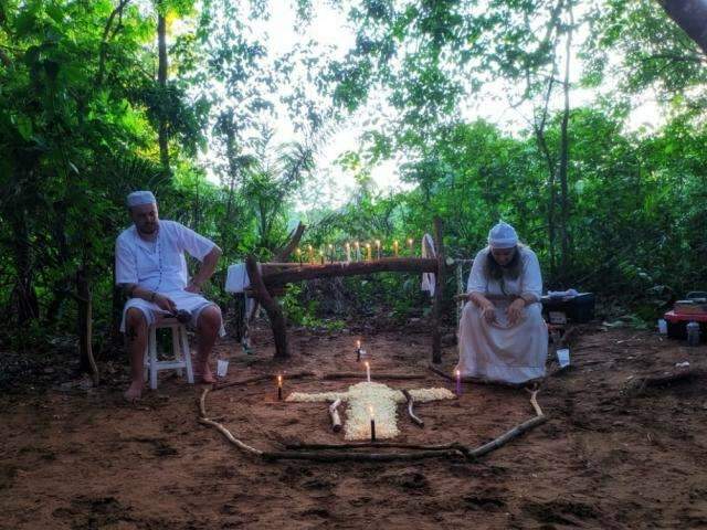 Ritual na mata chama para um olhar sem preconceito em cima da Umbanda