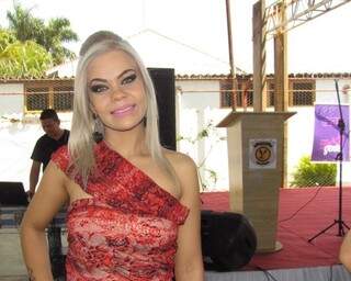 Gabriela Santos Antunes, 20 foi eleita ontem a mais bela detenta da Capital (Foto: Divulgação Agepen)