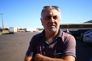 Caminhoneiro José Dirceu, de 65 anos (Foto: André Bittar)