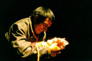 Espedito Di Montebranco participou de três longa metragens no cinema: Frontera (2011), Terra Vermelha (2008) e Cabeça a Prêmio (2009)