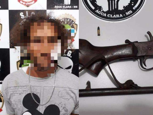 Homem &eacute; preso ap&oacute;s atirar em v&iacute;tima durante roubo de carro