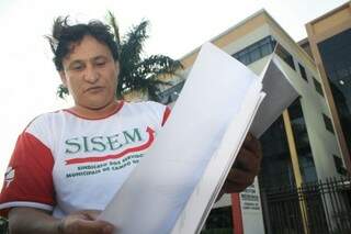 Tabosa afirma que Bernal transferiu servidores e faz esquema para ganhar comando de sindicato. (Foto: Marcos Ermínio)