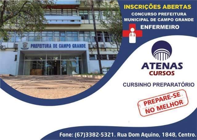 Inscri&ccedil;&otilde;es abertas com 35 vagas em curso preparat&oacute;rio para enfermeiros