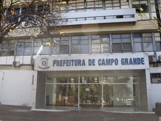 Prefeitura de Campo Grande. (Foto: Marcos Ermínio).