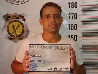 Edgar estava foragido do Centro Penal Agroindustrial da Gameleira desde o dia 1º de novembro deste ano. (Foto: divulgação)