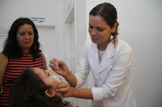 Vacinação contra a pólio tem Dia D neste sábado. (Foto: Marcelo Victor)