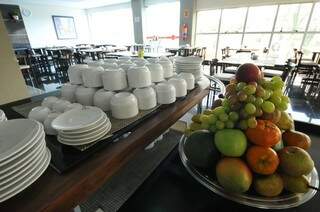 Restaurante serve buffet (no almoço) ou a lá carte (almoço e jantar), com pratos tipicamente italianos e também regionais (Foto: Alcides Neto)