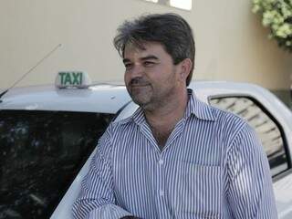 Vanderlei Paniago, taxista. (Foto: João Paulo Gonçalves)
