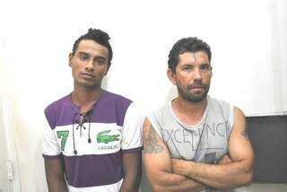 Elias Arruda Almeida e José Manoel Valiente Lescano foram presos acusado de tráfico de drogas em 2013. (Foto: Osvaldo Duarte/Dourados News)