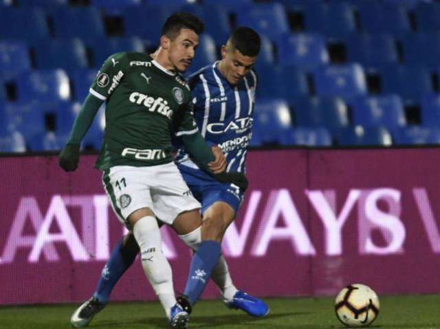 Palmeiras come&ccedil;a em desvantagem, mas empata em 2 a 2 contra o Godoy Cruz