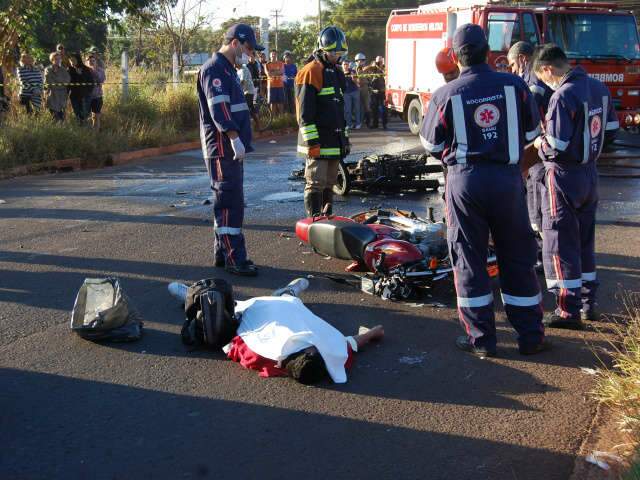  Identificado um dos motociclistas que morreu em acidente na rua da Divis&atilde;o