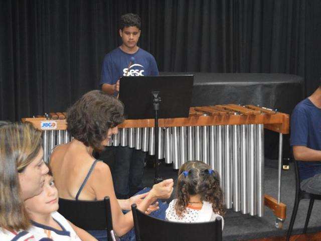 No 1&ordm; concerto do ano, p&uacute;blico conhece o talento de alunos do Lageado 