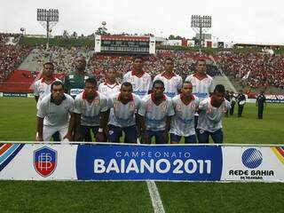 Bahia de Feira de Santana foi o campeão baiano em 2011. (Foto: Divulgação)