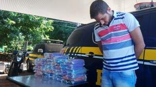 Jeferson Nichetti levava pasta-base de cocaína em tanque de caminhonete (Foto: Divulgação)