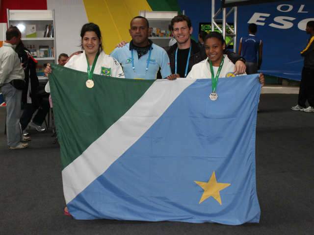  Judocas de MS conquistam duas medalhas nas Olimp&iacute;adas Escolares no PR
