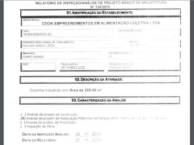 HU faz vistorias surpresa em cozinha fechada pela Deco e nega irregularidades