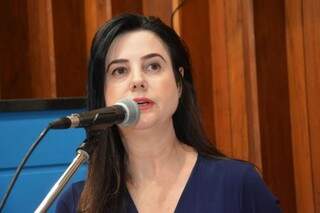 Mara Caseiro revelou que vai passar por 52 municípios durante campanha (Foto: Assessoria/ALMS)