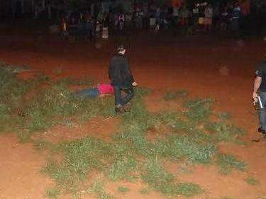 Inc&ecirc;ndio destr&oacute;i casa onde quatro foram executados a tiros em chacina