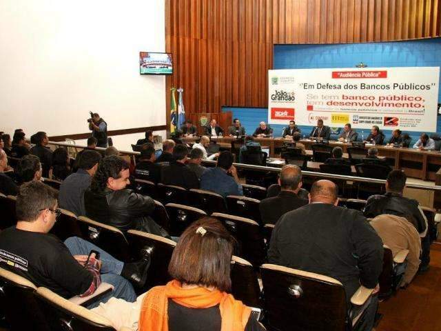 Audi&ecirc;ncia debate situa&ccedil;&atilde;o dos bancos p&uacute;blicos e sua relev&acirc;ncia social