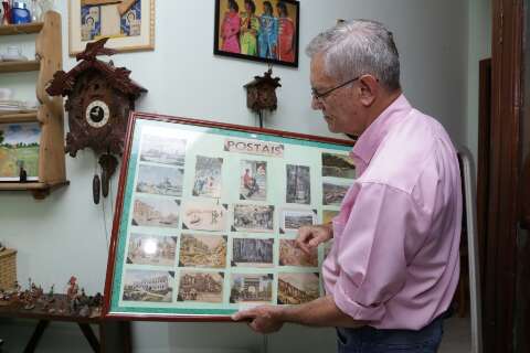 Casa virou antiqu&aacute;rio de professor de Hist&oacute;ria com muitas lembran&ccedil;as de guerra 