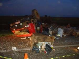 Desn&iacute;vel no asfalto pode ser causa do &uacute;ltimo acidente na ponte do Rio Brilhante