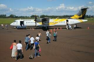 Últimos bilhetes para o voo Dourados/Campo Grande são para sábado (Foto: Ademir Almeida/Dourados News)
