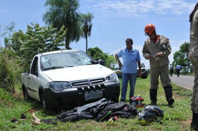 Marido de mulher atropelada em rodovia tamb&eacute;m foi atingido por carro