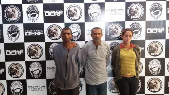 Derf prende tr&ecirc;s por assassinato de deficiente com mata-le&atilde;o